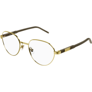 Occhiali vista  Gucci Gg1162o cod. colore 003 Uomo Rotonda Oro