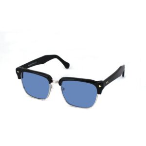 Occhiali da sole  Xlab Mod. maui cod. colore nero-arg lenti azz. pol. *2p Unisex Squadrata Nero/argento