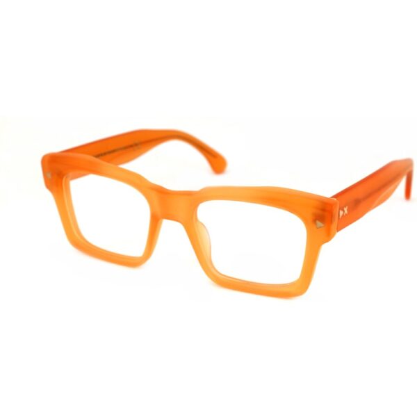 Occhiali vista  Xlab Mod. campbell antiriflesso cod. colore arancione opaco Unisex Squadrata Arancione opaco