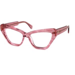 Occhiali da sole  Xlab Mod. panay fotocromatico rosa striato / lenti neutre fotoc. grey Donna Cat eye Rosa striato