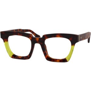 Occhiali da sole  Xlab Mod. stewart fotocromatico cod. colore tartaruga lime / lenti neutre fotoc. grey Unisex Squadrata Tartaruga / lime