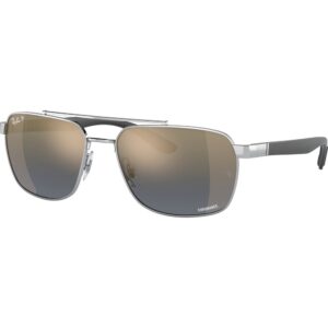 Occhiali da sole  Ray - ban Rb3701  cod. colore 003/j0 Uomo Squadrata Argento