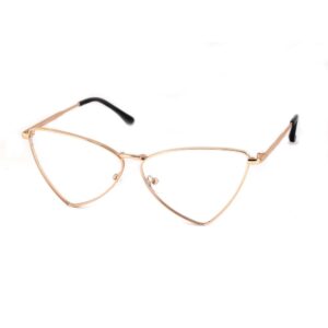 Occhiali vista  Xlab Mod. pico antiriflesso cod. colore oro / lenti neutre antiriflesso Donna Cat eye Oro