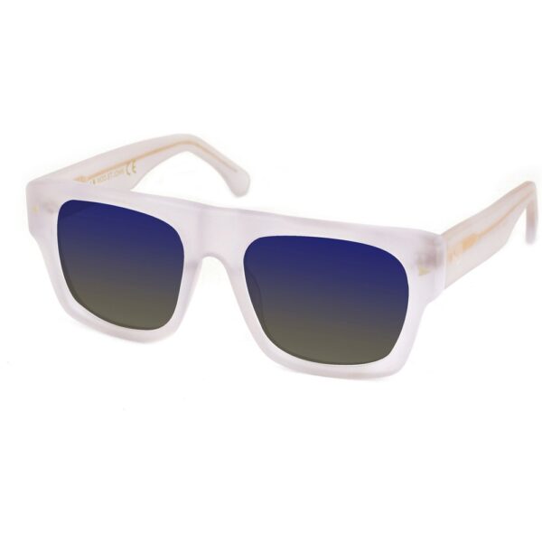 Occhiali da sole  Xlab Mod. st. john cod. colore trasparente opaco / fumo polarizzato Unisex Avvolgente Trasparente