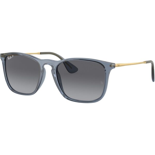 Occhiali da sole  Ray - ban Rb4187 chris cod. colore 6592t3 Uomo Squadrata Blu