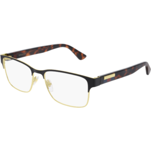 Occhiali vista  Gucci Gg0750o cod. colore 002 Uomo Squadrata Havana