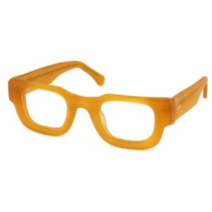 Occhiali vista  Xlab Mod. komodo antiriflesso cod. giallo / lenti neutre antiriflesso Unisex Squadrata Giallo