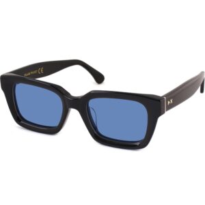 Occhiali da sole  Xlab Mod. phuket cod. colore nero lucido / azzurro polarizzato Unisex Squadrata Nero