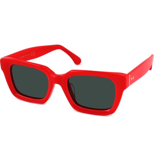 Occhiali da sole  Xlab Mod. phuket cod. colore rosso / g15 polarizzato Unisex Squadrata Rosso