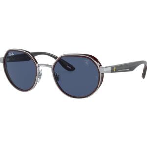 Occhiali da sole  Ray - ban Rb3703m  cod. colore f07780 Unisex Geometrica Argento