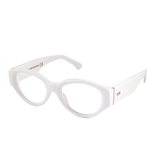 Occhiali vista  Xlab Mod. maiorca antiriflesso cod. colore bianco / lenti neutre antiriflesso Unisex Rotonda Bianco