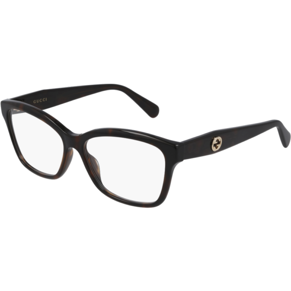 Occhiali vista  Gucci Gg0798o cod. colore 005 Donna Squadrata Havana