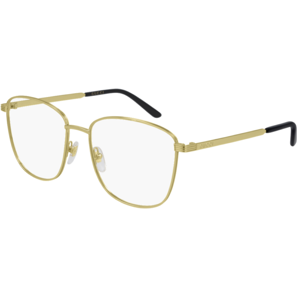 Occhiali vista  Gucci Gg0804o cod. colore 001 Donna Squadrata Oro