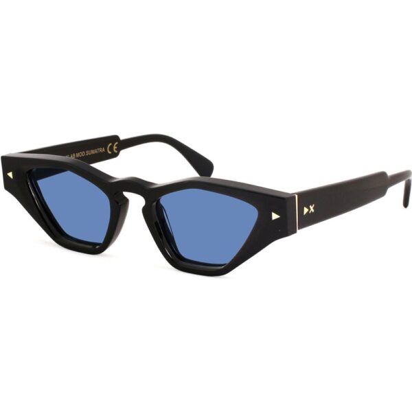 Occhiali da sole  Xlab Mod. sumatra cod. colore nero / azzurro polarizzato Donna Cat eye Nero