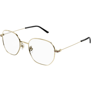 Occhiali vista  Gucci Gg1125oa cod. colore 001 Uomo Geometrica Oro