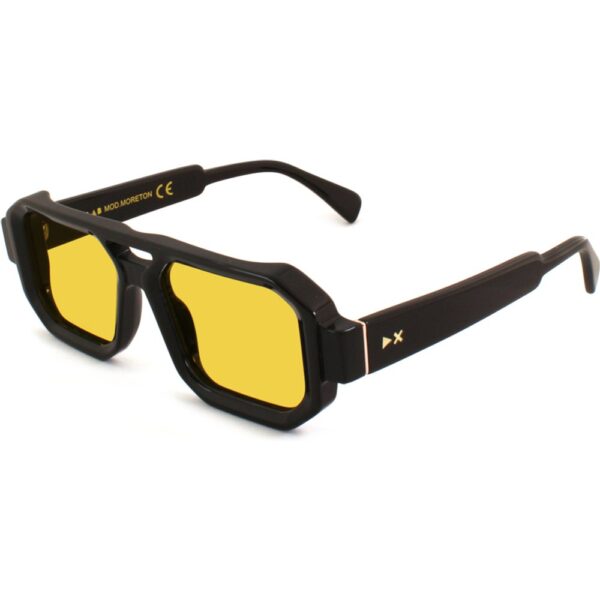 Clip on  Xlab Mod. moreton cod. colore nero / giallo polarizzato Uomo Squadrata Nero