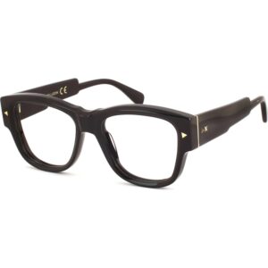 Occhiali da vista  Xlab Mod. luzon antiriflesso cod. colore nero lucido Unisex Squadrata Nero