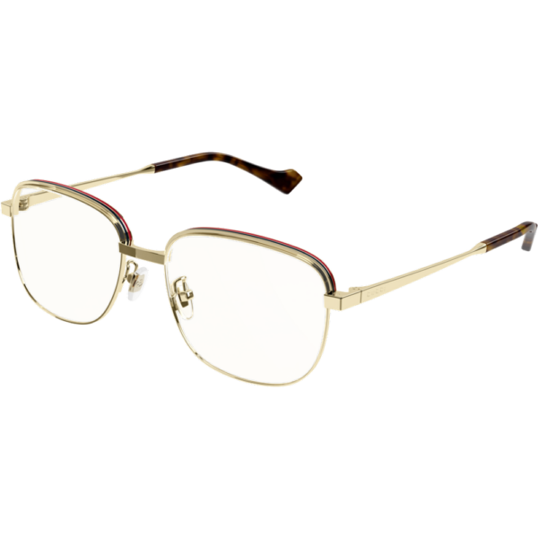 Occhiali vista  Gucci Gg1102o cod. colore 004 Uomo Pilot Oro