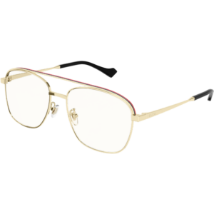 Occhiali vista  Gucci Gg1103o cod. colore 001 Uomo Pilot Oro