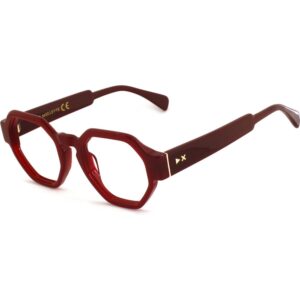 Occhiali da sole  Xlab Mod. leyte fotocromatico cod. colore bordeaux / lenti neutre fotoc. brown Unisex Geometrica Bordeaux