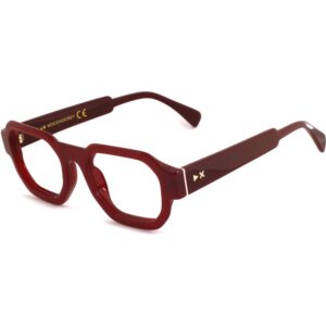 Occhiali vista  Xlab Mod. enderby antiriflesso cod. colore bordeaux Uomo Squadrata Bordeaux