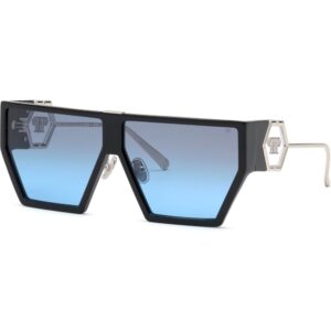 Occhiali da sole  Philipp plein Spp040m space rock plein cod. colore 700y Unisex Squadrata Nero