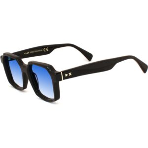 Occhiali da sole  Xlab Mod. selandia cod. colore nero / azzurro sfumato Unisex Squadrata Nero