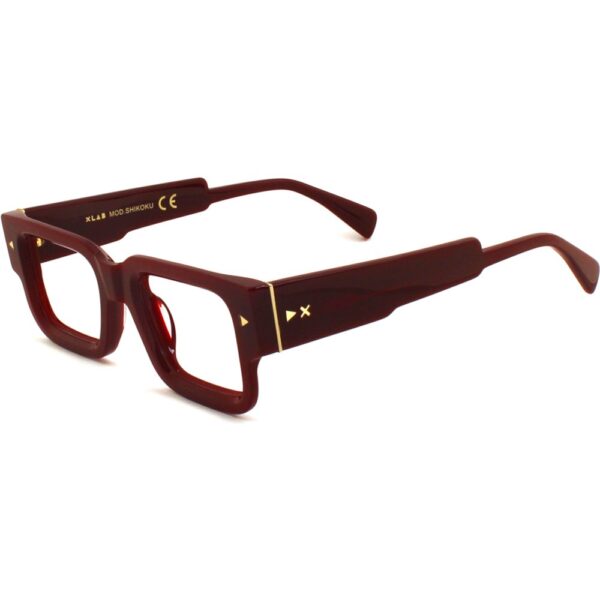 Occhiali da sole  Xlab Mod. shikoku fotocromatico cod. colore bordeaux / lenti neutre fotoc. brown Unisex Squadrata Bordeaux