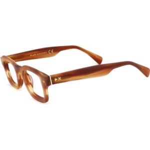 Occhiali da sole  Xlab Mod. eubea fotocromatico cod. colore marrone striato trasparente opaco / lenti neutre fotoc. brown Unisex Squadrata Marrone opaco