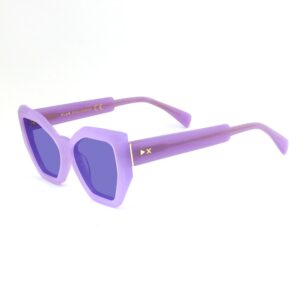 Occhiali da sole  Xlab Mod. lombok cod. colore lilla  trasparente / lilla polarizzato Donna Cat eye Lilla trasparente