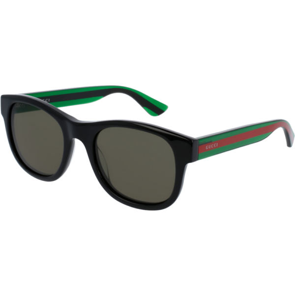 Occhiali da sole  Gucci Gg0003sn cod. colore 002 Uomo Squadrata Nero