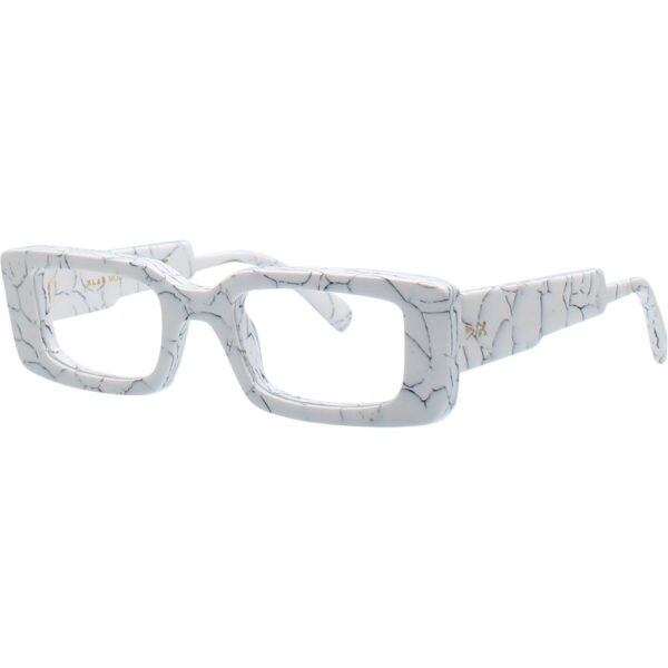 Occhiali da vista  Xlab Mod. timor antiriflesso cod. colore bianco marmo Donna Squadrata Marmo bianco