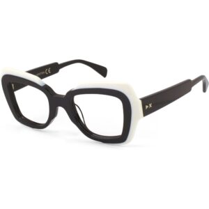 Occhiali vista  Xlab Mod. lofoten antiriflesso cod. colore nero-bianco Donna Farfalla Nero/bianco