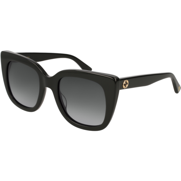 Occhiali da sole  Gucci Gg0163sn cod. colore 001 Donna Cat eye Nero