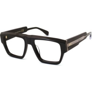 Occhiali da sole  Xlab Mod. wrangel fotocromatico cod. colore nero/lenti neutre fotoc. verde Unisex Squadrata Nero