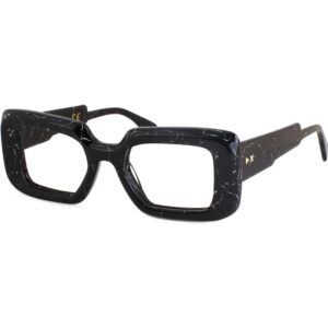 Occhiali vista  Xlab Mod. mokoia antiriflesso cod. colore nero marmorizzato Donna Squadrata Nero marmorizzato