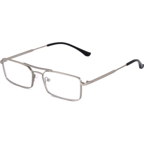 Occhiali vista  Xlab Mod. mauritius antiriflesso cod. colore argento / lenti neutre antiriflesso Unisex Squadrata Argento