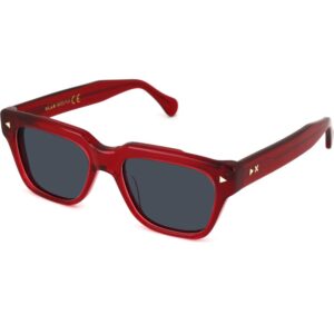 Occhiali da sole  Xlab Mod. fiji cod. colore bordeaux / 6267 fumo polarizzato Unisex Squadrata Bordeaux