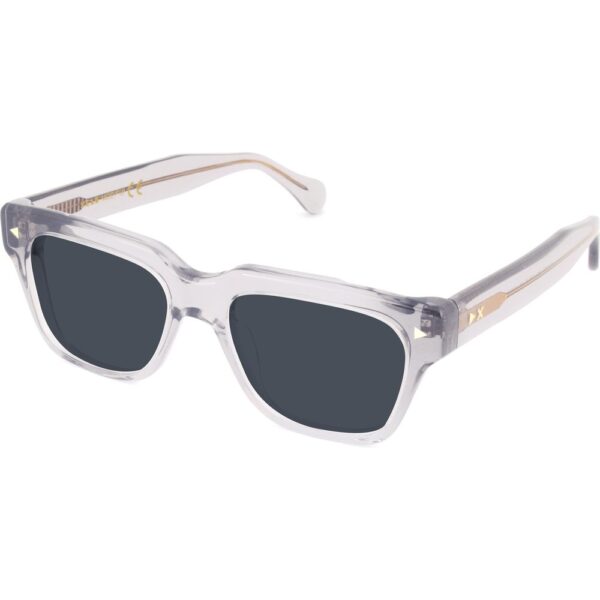 Occhiali da sole  Xlab Mod. fiji cod. colore trasparente / 6267 fumo polarizzato Unisex Squadrata Trasparente