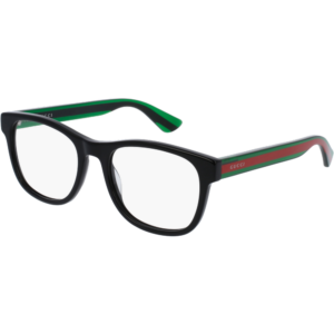 Occhiali vista  Gucci Gg0004on cod. colore 002 Uomo Squadrata Nero/verde