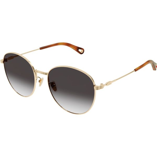 Occhiali da sole  Chloé Ch0181sk cod. colore 001 Donna Panthos Oro