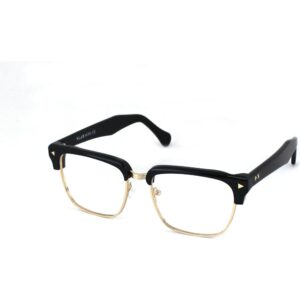 Occhiali vista  Xlab Mod. maui antiriflesso cod. colore nero-oro / lenti neutre antiriflesso Unisex Squadrata Nero/oro