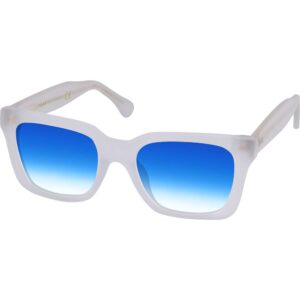 Occhiali da sole  Xlab Mod. panarea cod. colore trasparente opaco / azzurro sfumato Unisex Squadrata Trasparente