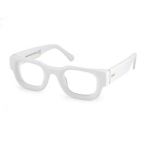 Occhiali vista  Xlab Mod. komodo antiriflesso cod. bianco / lenti neutre antiriflesso Unisex Squadrata Bianco