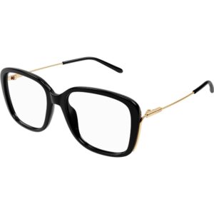 Occhiali vista  Chloé Ch0174o cod. colore 005 Donna Squadrata Nero