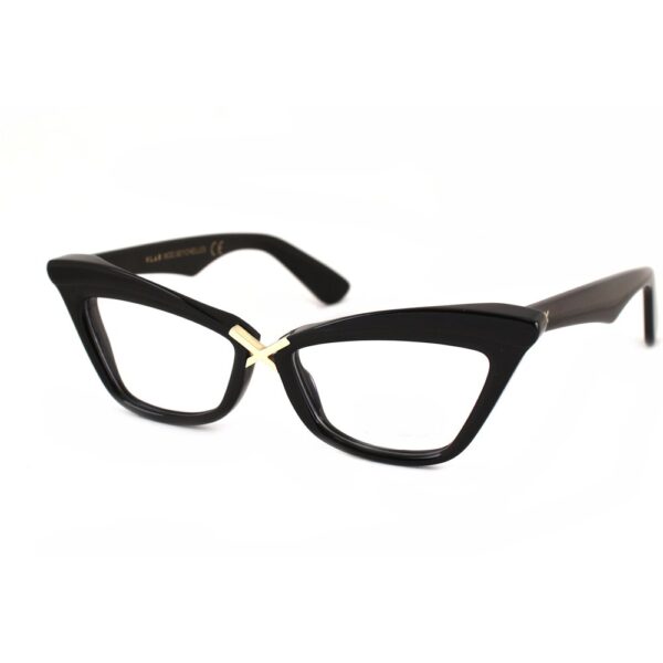 Occhiali vista  Xlab Mod. seychelles antiriflesso cod. colore nero opaco Donna Cat eye Nero-opaco