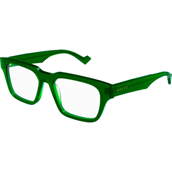 Occhiali vista  Gucci Gg0963o cod. colore 004 Uomo Squadrata Verde