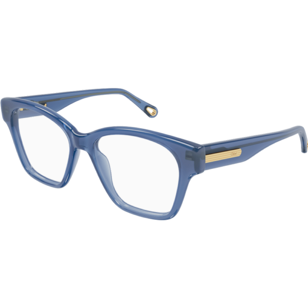 Occhiali vista  Chloé Ch0122o cod. colore 004 Donna Cat eye Blu