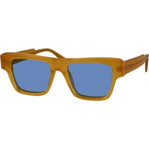 Occhiali da sole  Xlab Mod. carney cod. colore giallo opaco / azzurro polarizzato Uomo Squadrata Giallo opaco