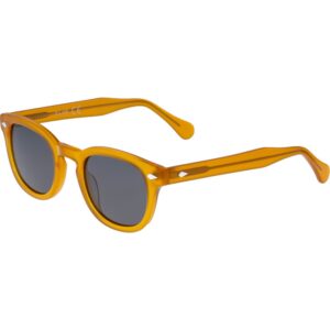 Occhiali da sole  Xlab 8004 stile moscot cod. colore 27 giallo/6267 fumo polarizzato Unisex Panthos Giallo